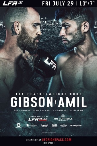 LFA 137 Resultados: Gibson vs. Amil (29/07)