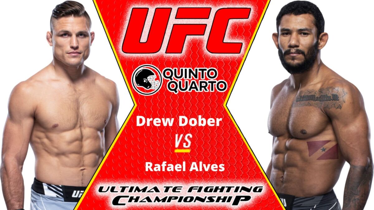 Drew Dober x Rafael Alves &ndash; Dica, palpite e progn&oacute;stico &ndash; 30/07