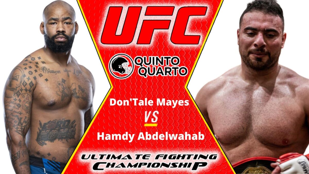 Don&rsquo;Tale Mayes x Hamdy Abdelwahab &ndash; Dica, palpite e progn&oacute;stico &ndash; 30/07