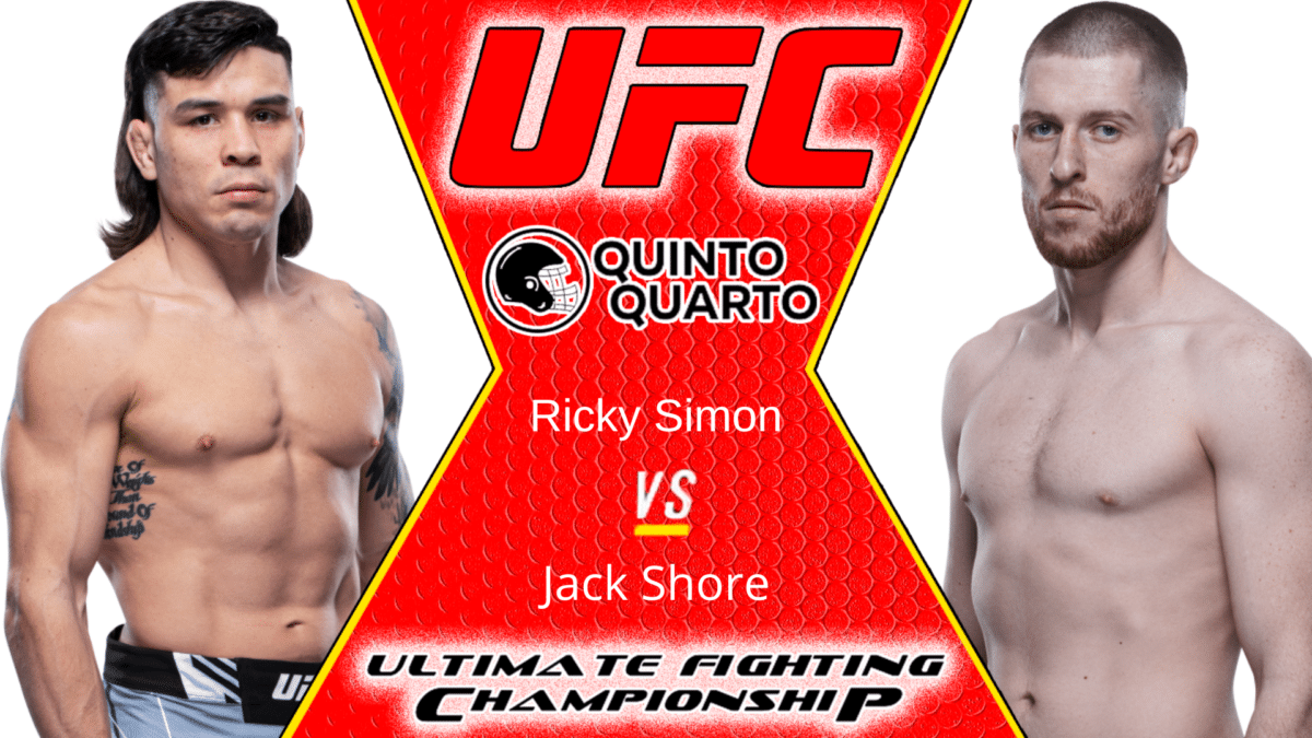 Ricky Simon x Jack Shore &ndash; Dica, palpite e progn&oacute;stico &ndash; 16/07