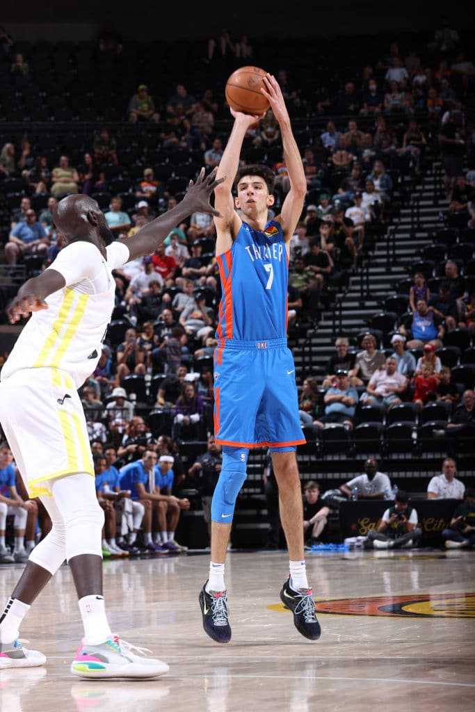 Chet Holmgren brilha em sua estreia na Summer League