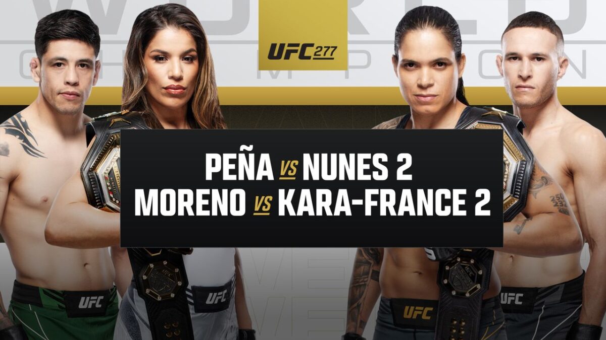 UFC 277 ao vivo: onde assistir?