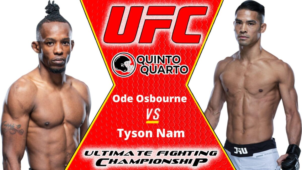 Ode Osbourne x Tyson Nam &ndash; dica, palpite e progn&oacute;stico &ndash; 13/08