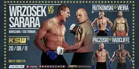 KSW 73 Resultados &ndash; Sarara x Wrzosek (20/08)