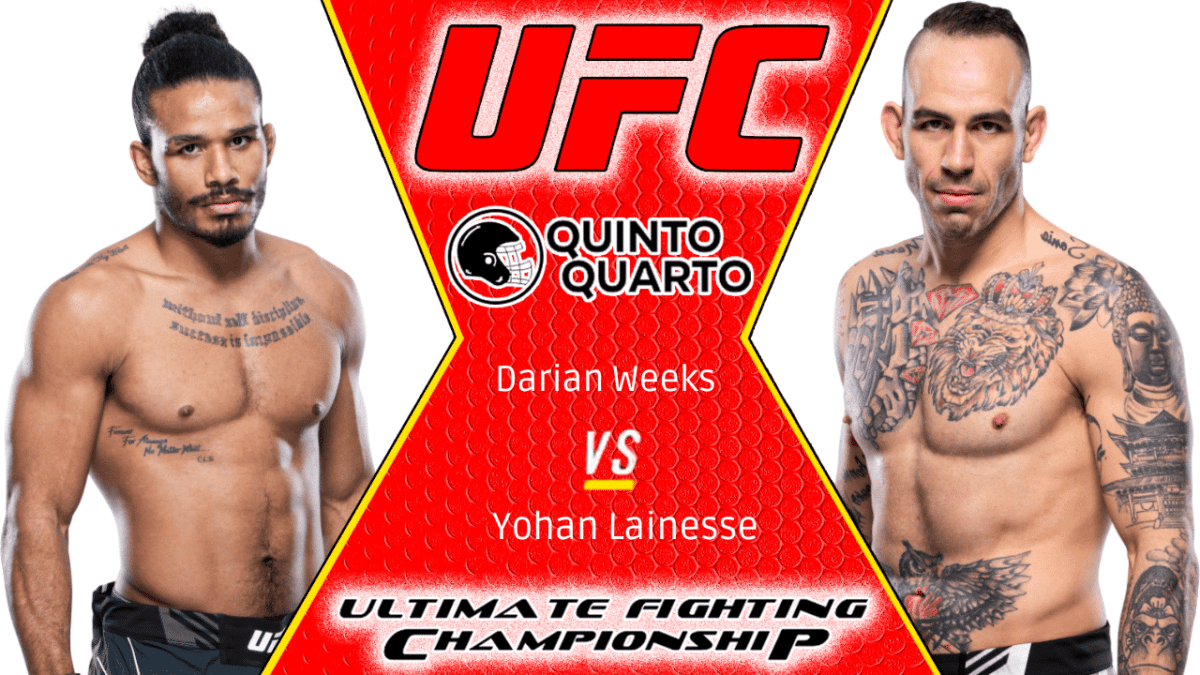 Darian Weeks x Yohan Lainesse &ndash; Dica, palpite e progn&oacute;stico &ndash; 10/09