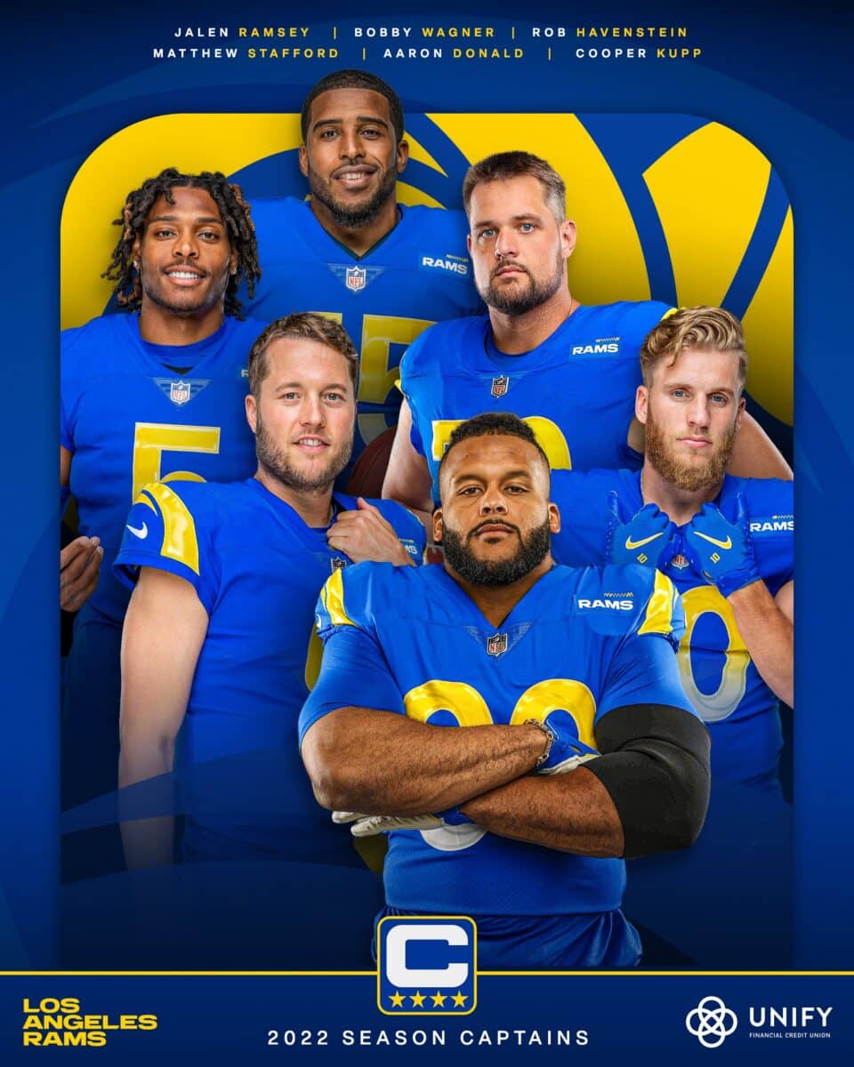 Como fica o elenco do Los Angeles Rams para temporada de 2022?