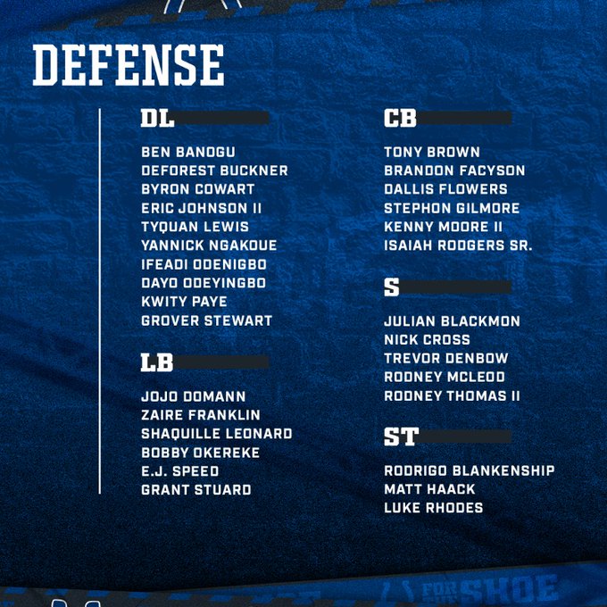 Indianapolis Colts 2022