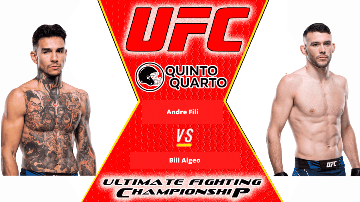 Andre Fili x Bill Algeo &ndash; Dica, palpite e progn&oacute;stico &ndash; 17/09