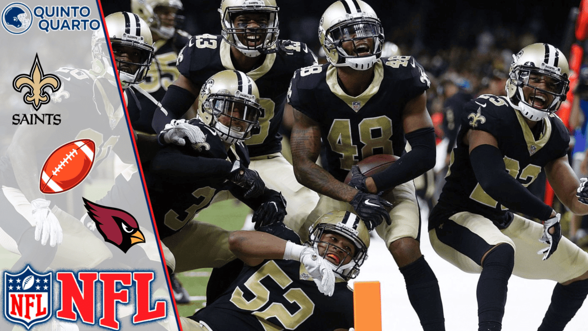 New Orleans Saints x Arizona Cardinals &ndash; Dica, palpite e progn&oacute;stico &ndash; 20/10