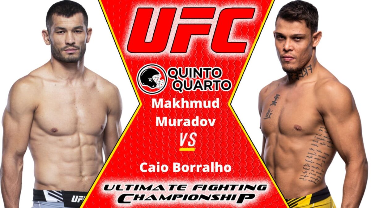Makhmud Muradov x Caio Borralho &ndash; Dica, palpite e progn&oacute;stico &ndash; 22/10
