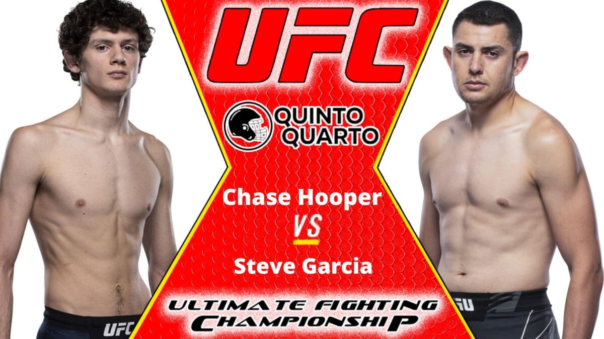 Chase Hooper x Steve Garcia &ndash; Dica, palpite e progn&oacute;stico &ndash; 29/10