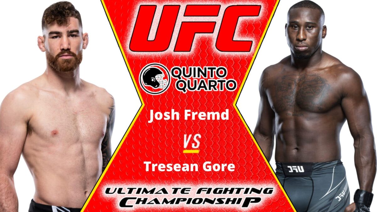 Josh Fremd x Tresean Gore &ndash; Dica, palpite e progn&oacute;stico &ndash; 29/10