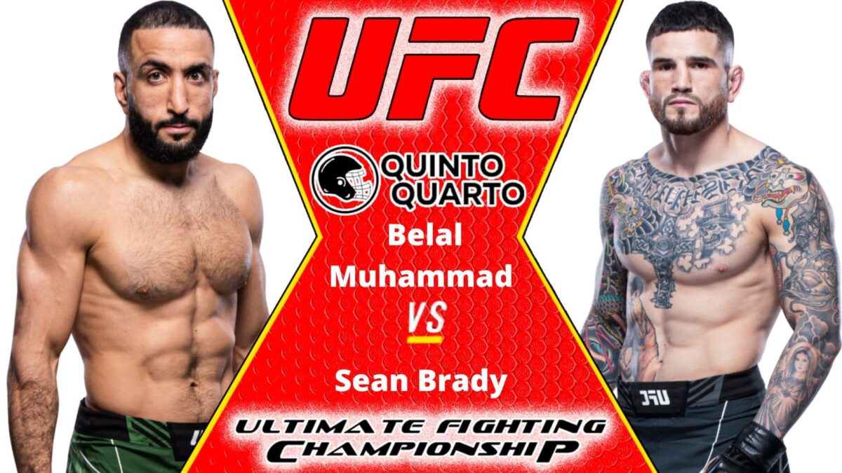 Belal Muhammad x Sean Brady &ndash; Dica, palpite e progn&oacute;stico &ndash; 22/10
