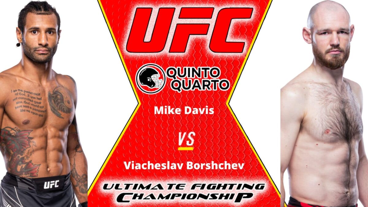 Mike Davis x Viacheslav Borshchev &ndash; Dica, palpite e progn&oacute;stico &ndash; 01/09