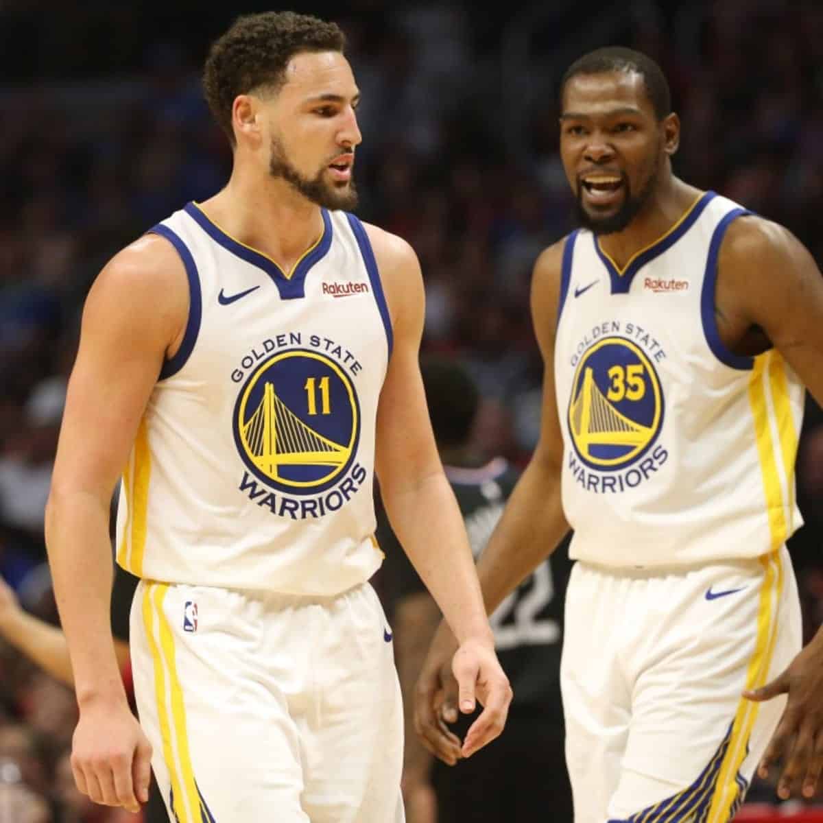 Klay Thompson fala sobre decis&atilde;o de Kevin Durant de deixar o Golden State Warriors