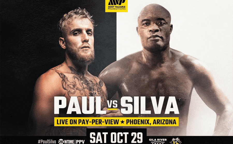 Jake Paul x Anderson Silva ao vivo: onde assistir?