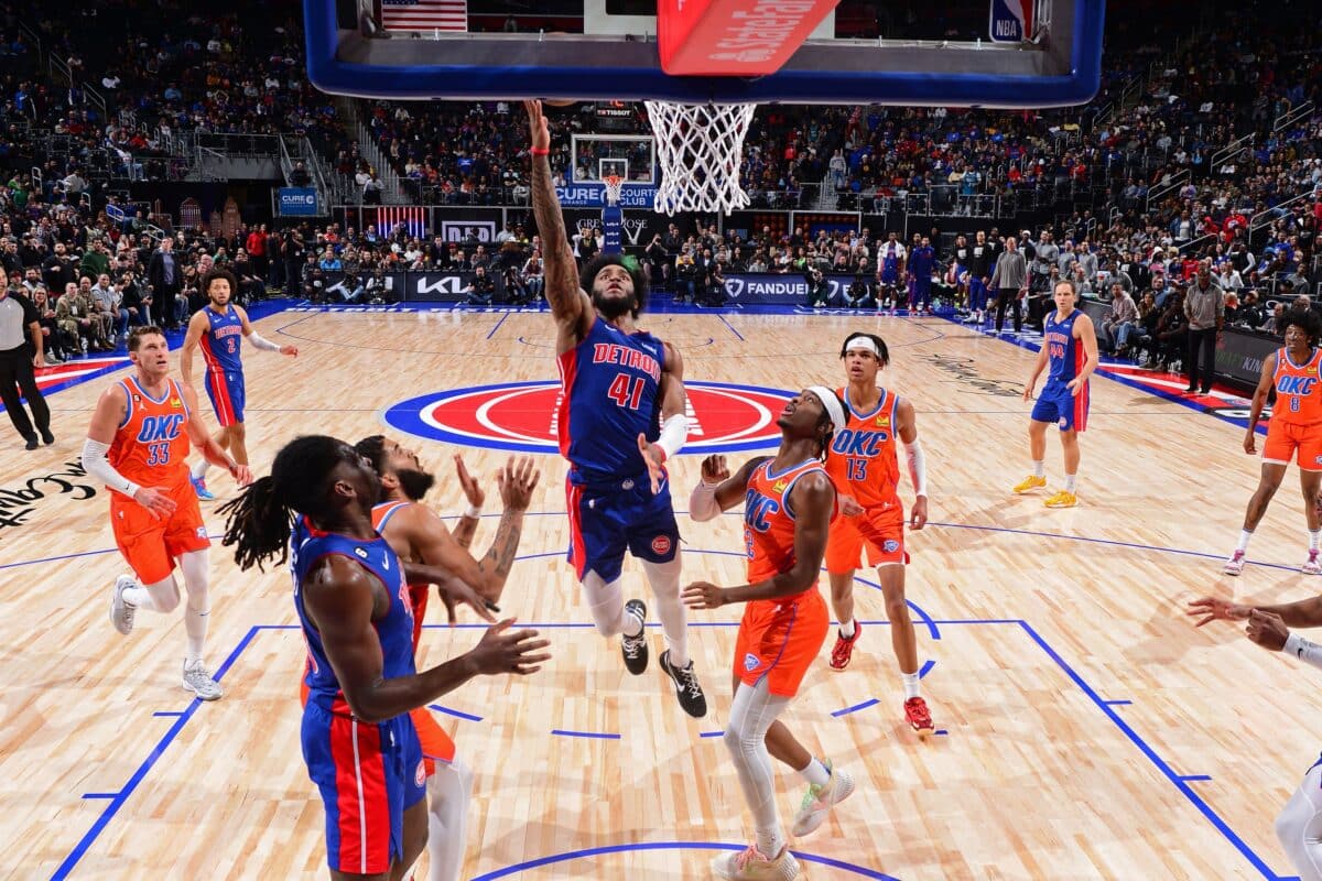 Detroit Pistons x Oklahoma City Thunder &ndash; Resultado e melhores momentos