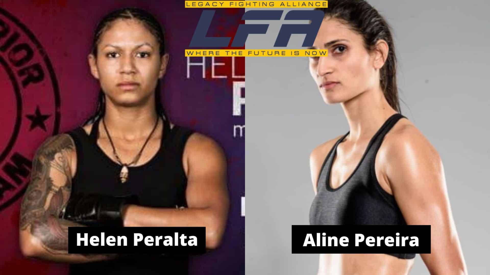 Helen Peralta x Aline Pereira &ndash; Dica, palpite e progn&oacute;stico &ndash; 18/11