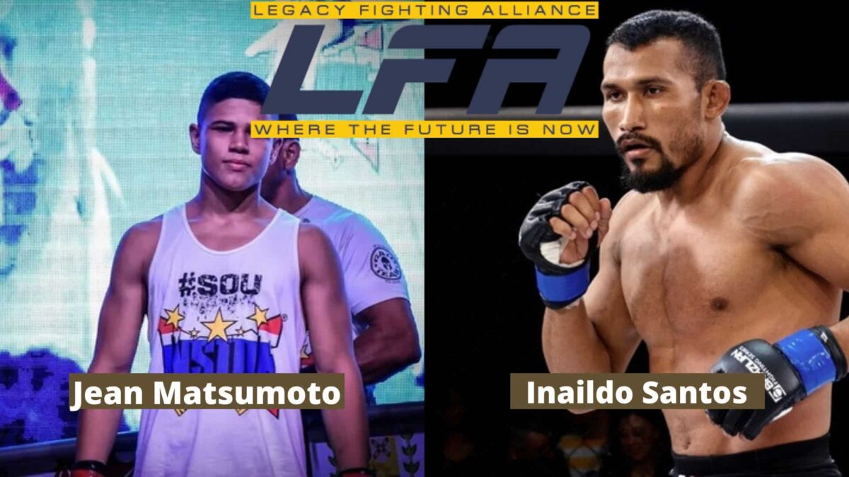 Jean Matsumoto x Inaildo Santos &ndash; Dica, palpite e progn&oacute;stico &ndash; 4/11