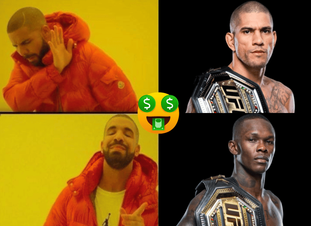 Alex Pereira ganha b&ocirc;nus enquanto Drake perde quantia milion&aacute;ria