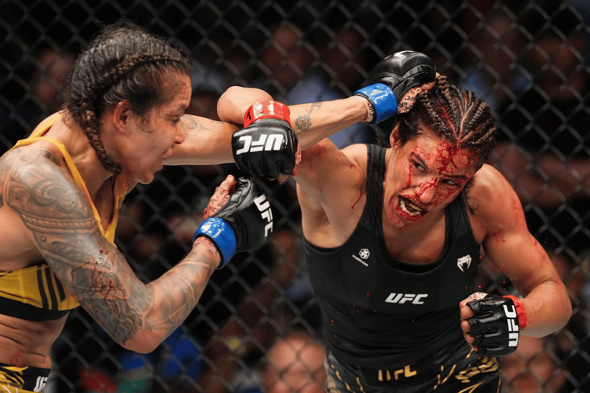 Julianna Pe&ntilde;a s&oacute; pensa em Amanda Nunes