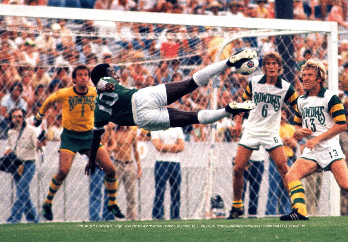 Comiss&aacute;rio da MLS se despede do Rei Pel&eacute;