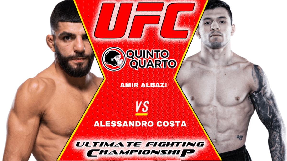 Amir Albazi x Alessandro Costa &ndash; Dica, palpite e progn&oacute;stico &ndash; 17/12