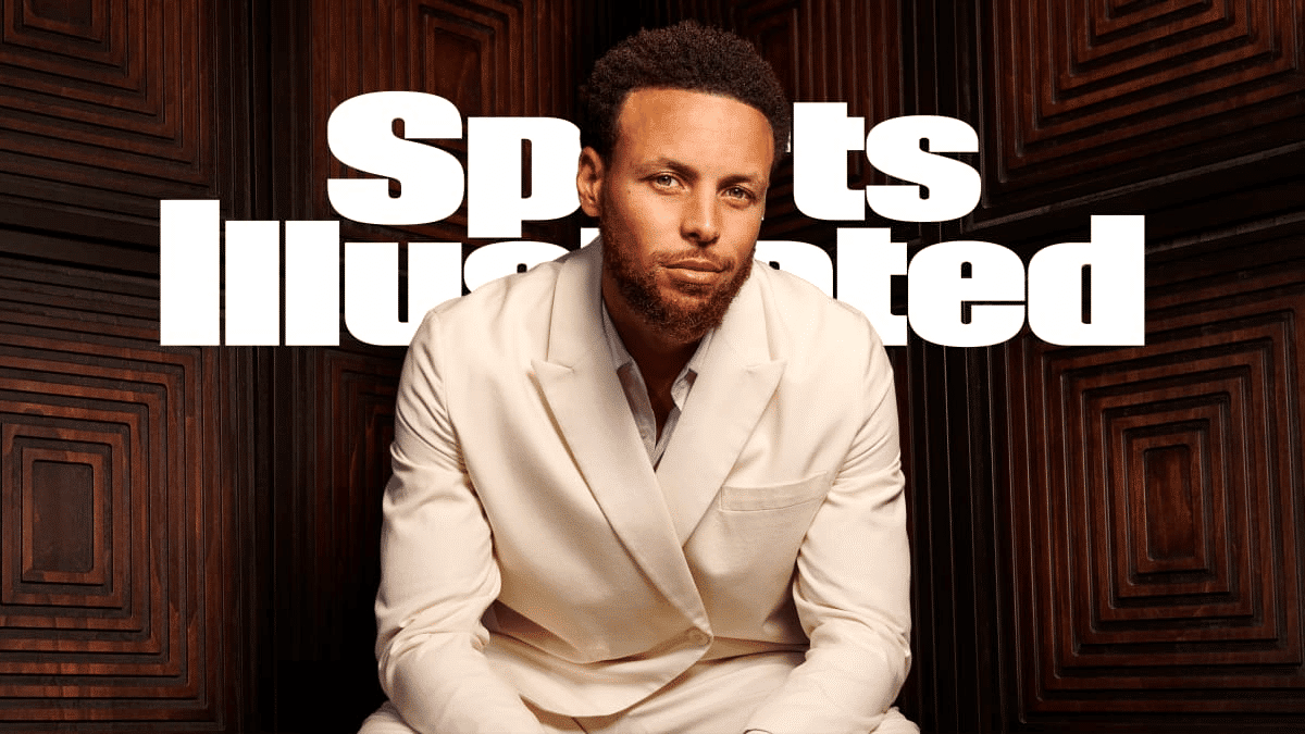 Steph Curry recebe pr&ecirc;mio de esportista do ano