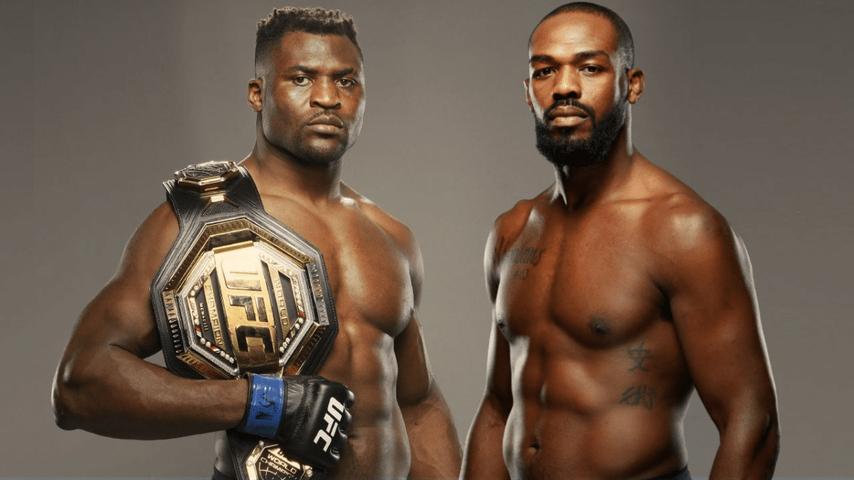 Organiza&ccedil;&otilde;es de olho em Francis Ngannou e Jon Jones de contrato novo no UFC