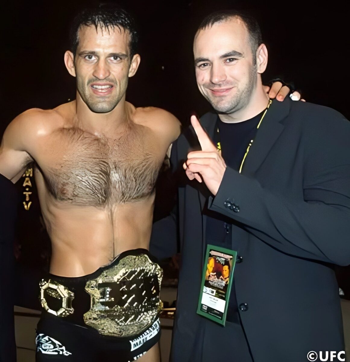 Primeiro cintur&atilde;o de um brasileiro no UFC completa 21 anos