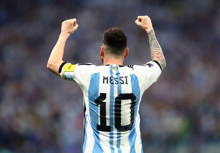Lionel Messi pela Sele&ccedil;&atilde;o Argentina