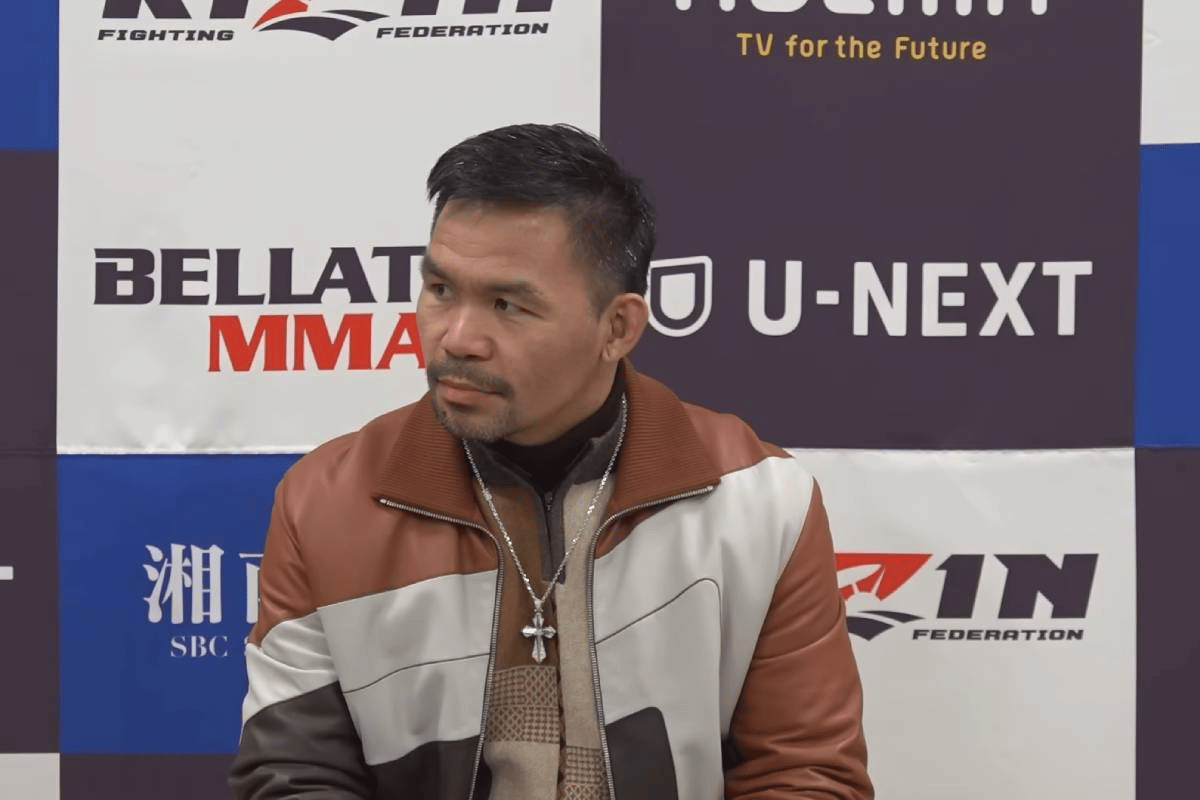 Manny Pacquiao assina com Rizin Fighting Federation