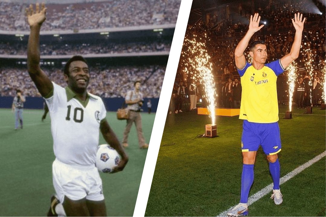 T&eacute;cnico do Al Nassr compara Cristiano Ronaldo a Pel&eacute;