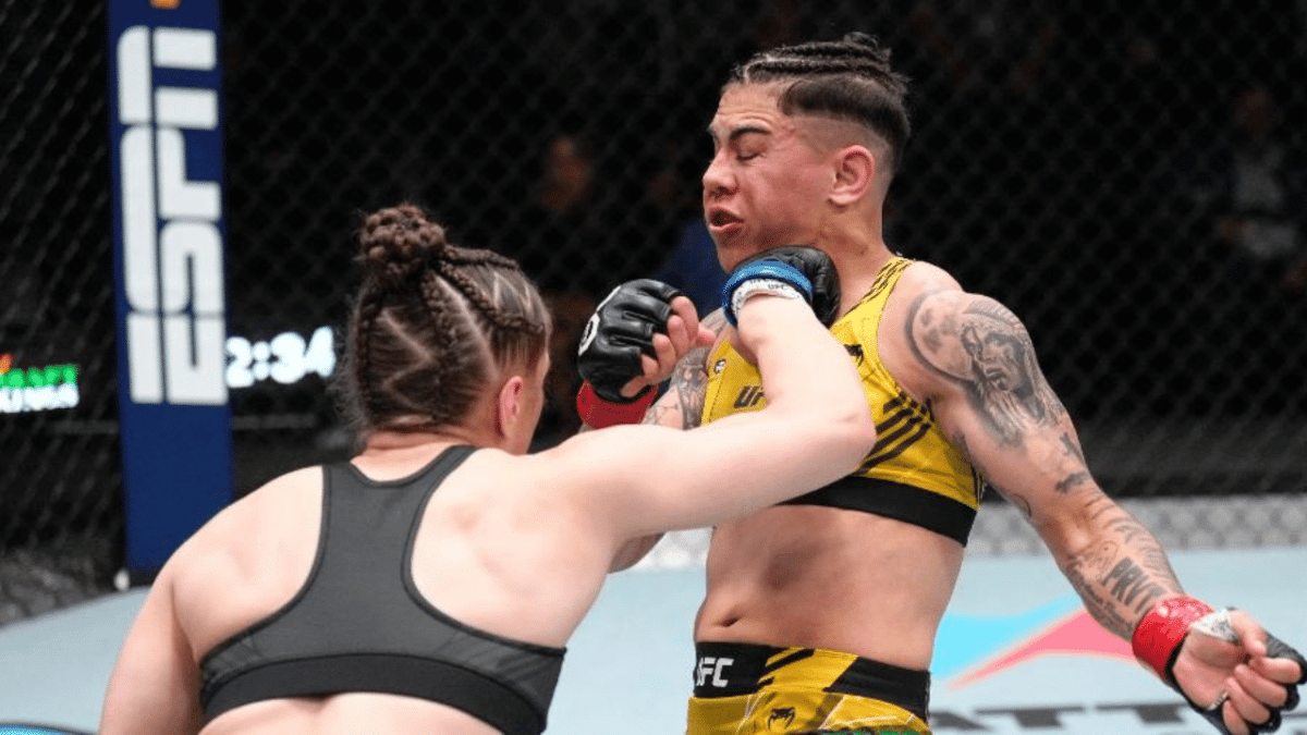 J&eacute;ssica Bate-Estaca explica motivo da derrota contra Erin Blanchfield