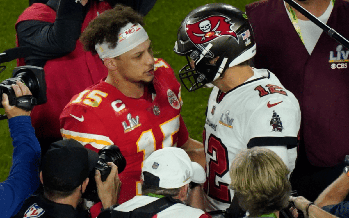 Tom Brady responde comemora&ccedil;&atilde;o de Patrick Mahomes
