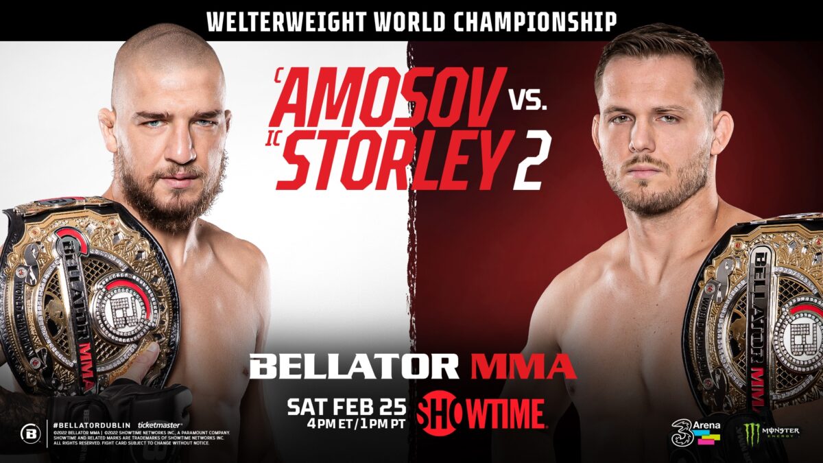 Bellator 291 Resultados &ndash; Amosov x Storley &ndash; 25/02/2023