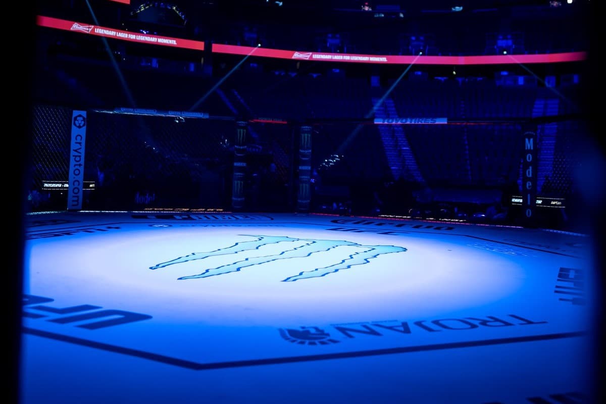 Arena do UFC 285. Foto: Reprodu&ccedil;&atilde;o/Twitter @ufceurope