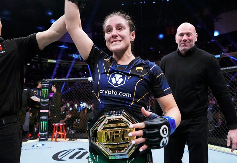 Valentina Shevchenko pede revanche imediata ap&oacute;s UFC 285; Grasso concorda