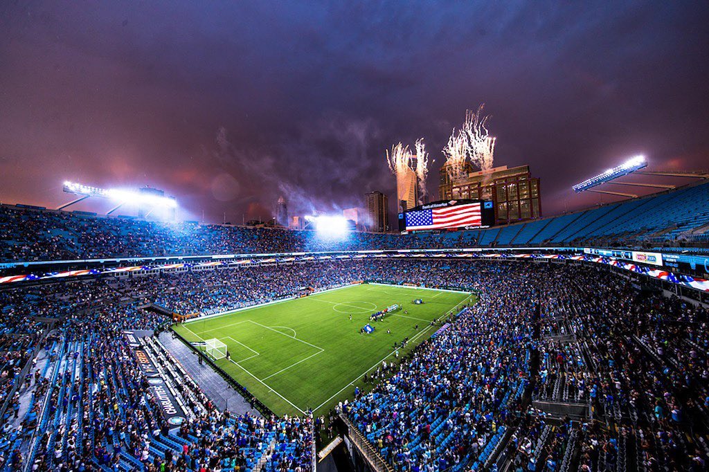 Bank of America Stadium Charlotte FC Foto: Reprodu&ccedil;&atilde;o/Instagram @bofastadium