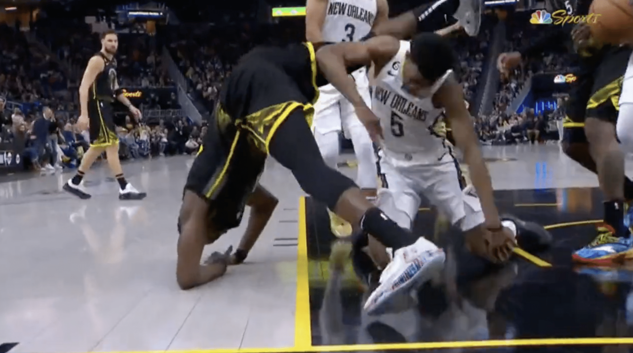 NBA: Warriors vencem guerra contra Pelicans na &lsquo;pr&eacute;via do play-in&rsquo;