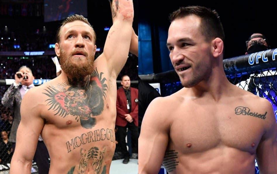 Conor McGregor e Michael Chandler s&atilde;o treinadores do TUF 31. Montagem: Quinto Quarto/Reprodu&ccedil;&atilde;o Twitter @ufc/Reprodu&ccedil;&atilde;o/ Twitter/@ufc/