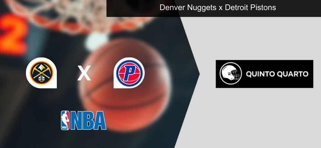 Denver Nuggets x Detroit Pistons &ndash; palpite, odds e progn&oacute;stico &ndash; NBA &ndash; 16/3/2023