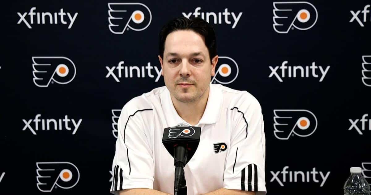 Daniel Bri&egrave;re Foto: Divulga&ccedil;&atilde;o/Philadelphia Flyers