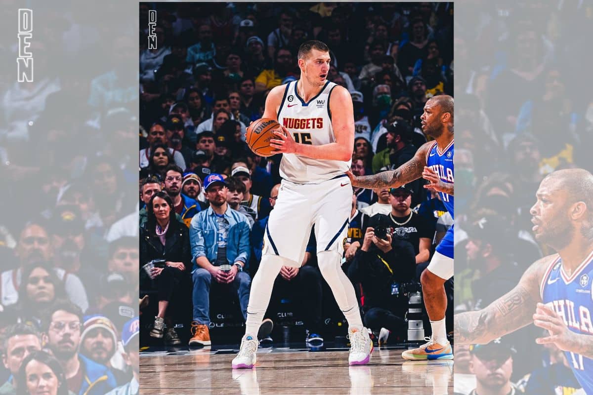 NBA: Jokic brilha e Nuggets vencem 76ers no duelo acirrado de favoritos