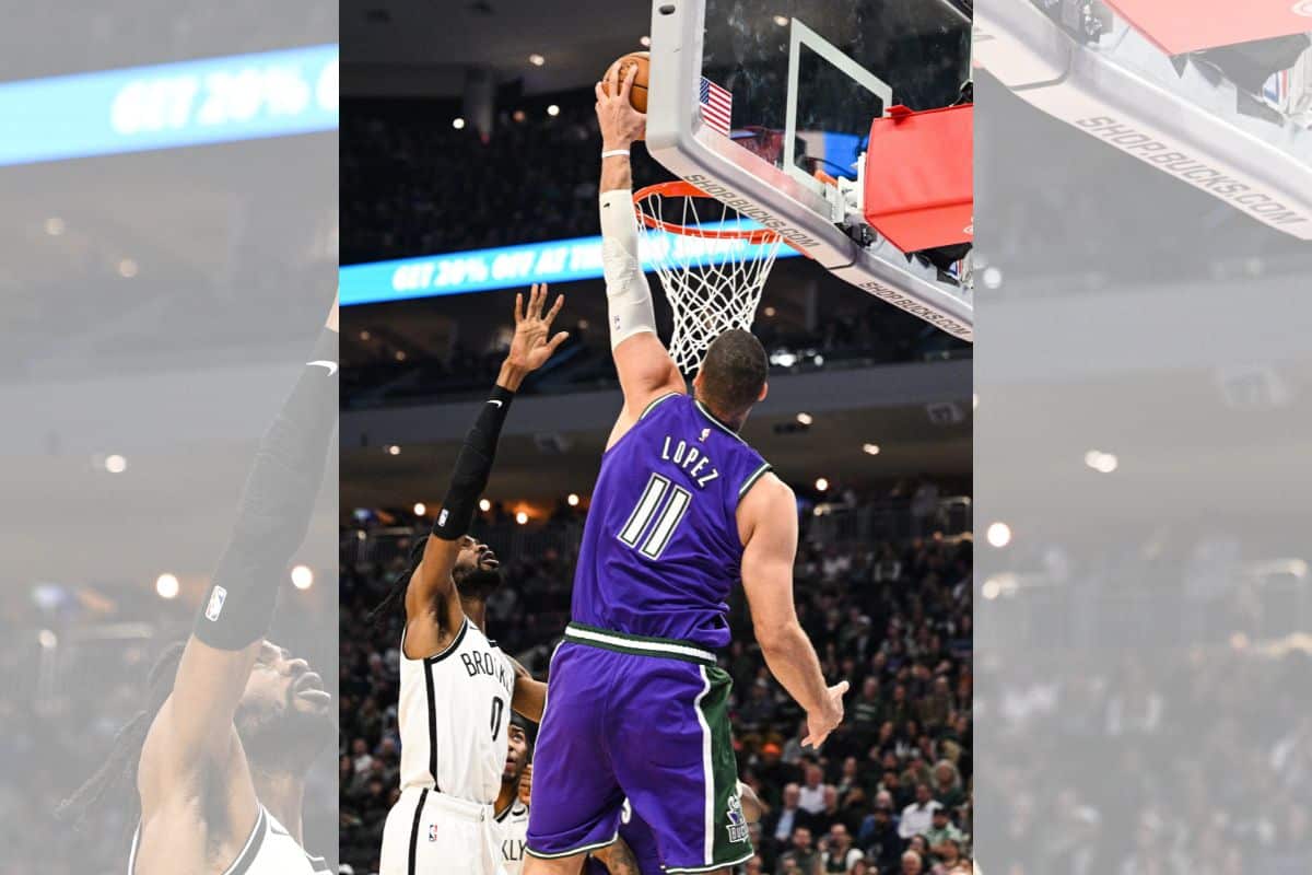 NBA: sem Giannis, Brook Lopez d&aacute; show em vit&oacute;ria do Bucks sobre o Nets