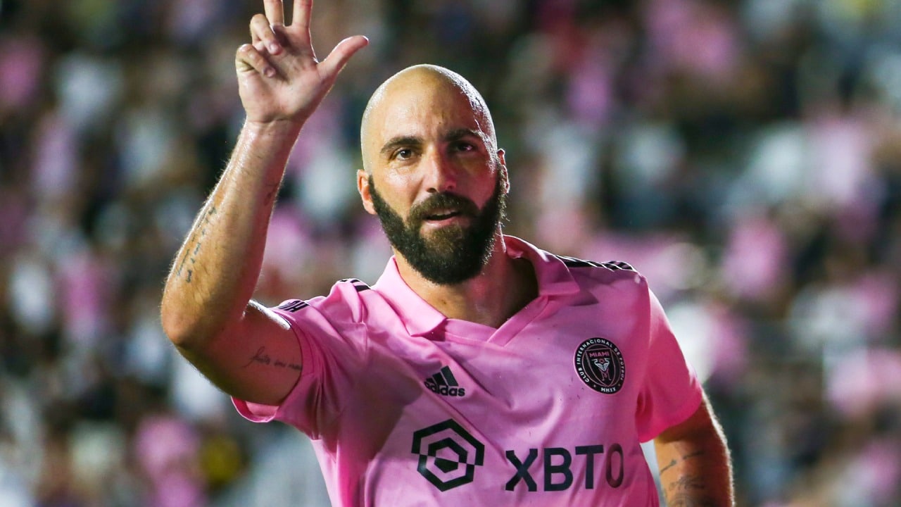 Gonzalo Higua&iacute;n no Inter Miami (Foto: MLS/Divulga&ccedil;&atilde;o)