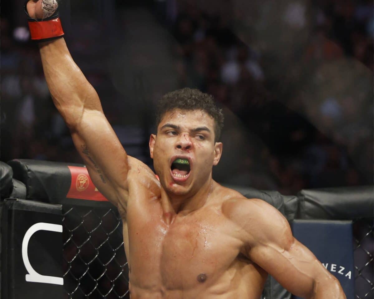 UFC: Paulo Borrachinha zomba grave les&atilde;o de ex-rival no boxe sem luvas