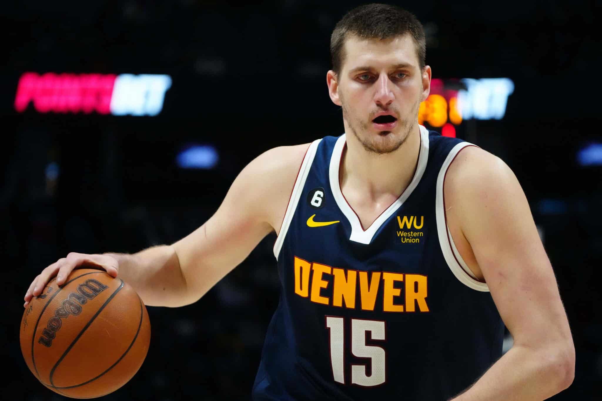 Nikola Jokic, do Denver Nuggets. Foto: Ron Chenoy / SUSA / Icon sport