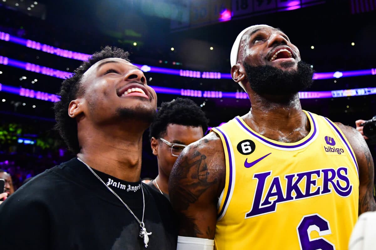 LeBron compara Bronny a atuais atletas da NBA: &lsquo;Melhor que alguns&rsquo;
