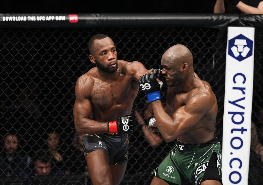 UFC 286: Edwards supera até perda de ponto e vence trilogia contra Usman